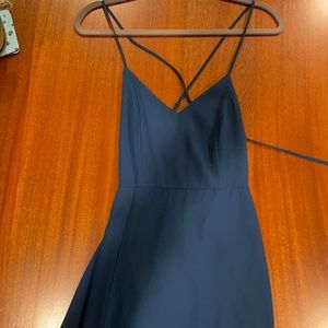 Lulus teal long dress